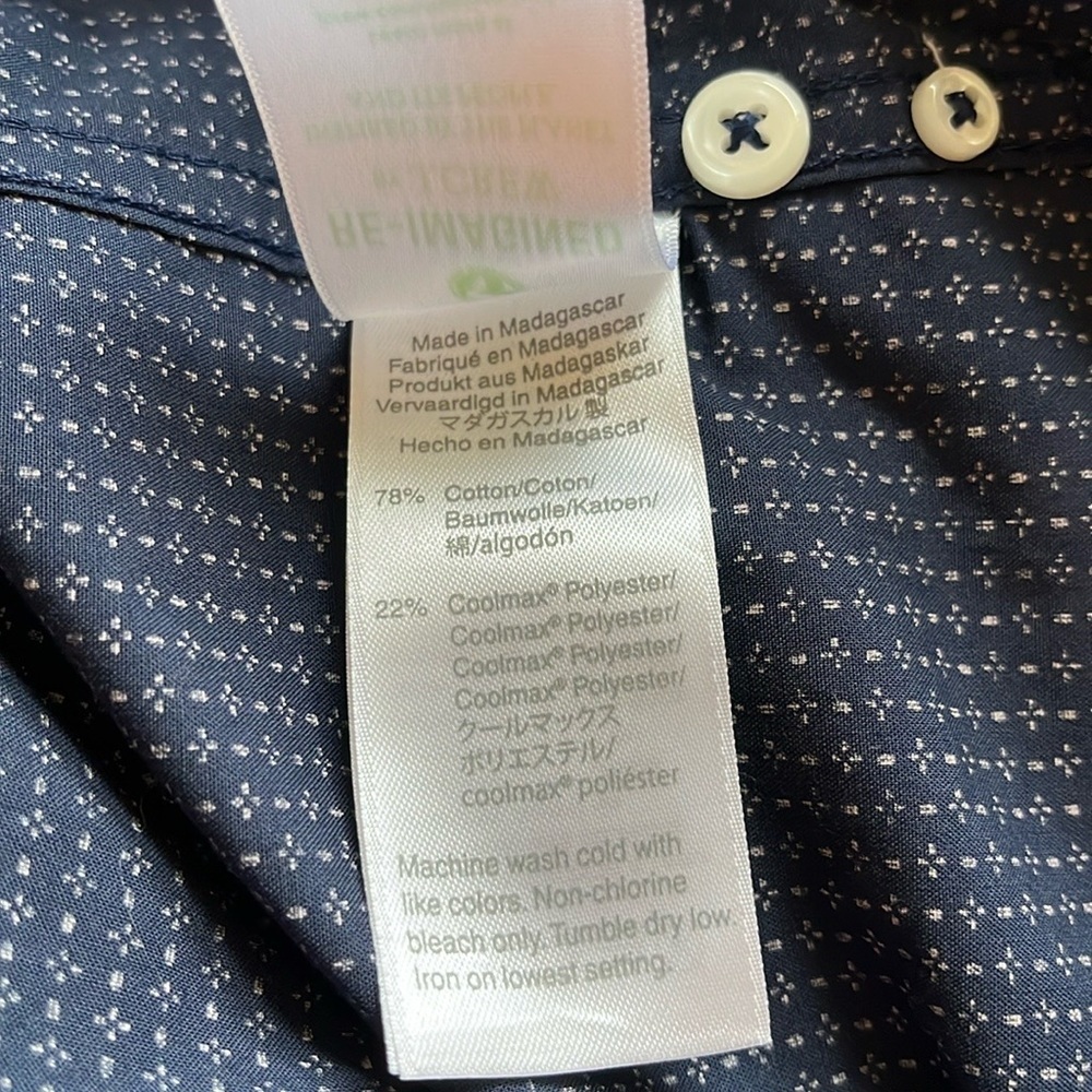 J. Crew Slim Lightweight Button Down Shirt Size Large - Picture 6 of 8